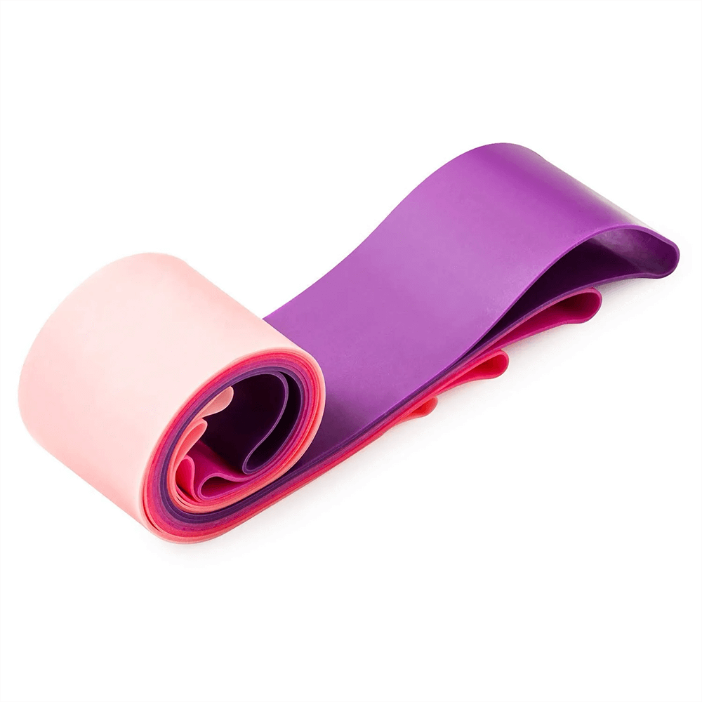 Colorful exercise loop bands for fitness and strength training; ideal for yoga, pilates, and gym workouts. SF3406 resistance bands set.